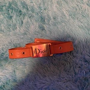 Vintage Dior belt